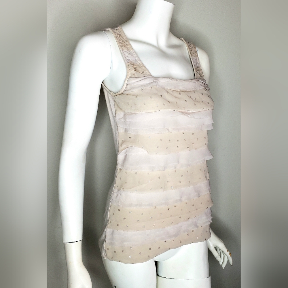 White House Black Market Chic Layered Tank Top